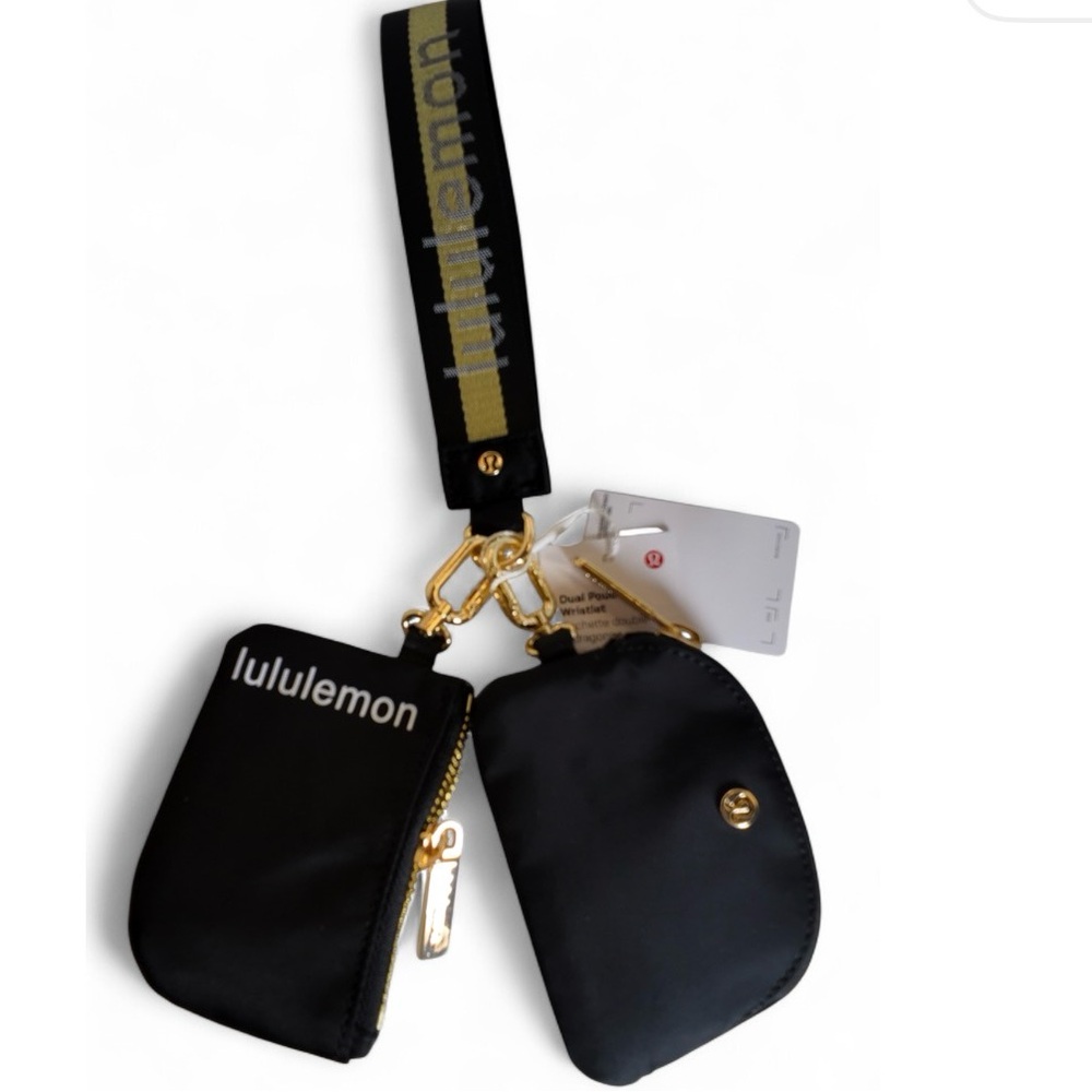 Lululemon Black Wristlet Set